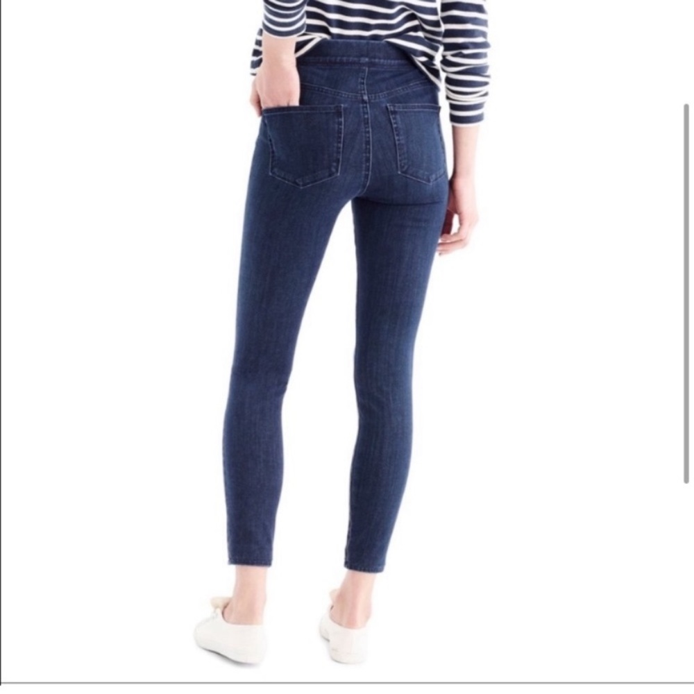 J. Crew Denim Pull-on Toothpick Jeans